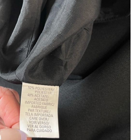 Anne Klein Black Sleeveless Sheath Dress Classic Workwear - Size 6 - Picture 13 of 16